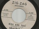 DOOWOP GIRLS bw/ SURF ROCK INSTRO--JULIE & the DESIRES--HEAR BOTH - on ZIG-ZAG