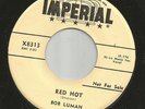 ROCKABILLY --BOB LUMAN-- RED HOT-- HEAR BOTH -1957 PROMO IMPERIAL