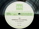 BBC TRANSCRIPTION SERVICES  DAVE SWARBRICK  LONNIE DONEGAN  1981 - CN 3724/S  NM