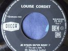 LOUISE CORDET je ne suis qu'un baby RARE FRENCH DOO WOP / NORTHERN SOUL 7