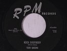 TEEN QUEENS: Rock Everybody 45 Vocal Groups
