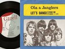 OLA AND THE JANGLERS LETS DANCE SWEDISH 45+PS 1968 MOD FREAKBEAT GARAGE PSYCH