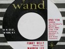 hear: WARREN LEE funk 45 Funky Belly/Born in the Ghetto on Wand (Meters)