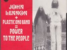 John Lennon & Plastic Ono Band Power to the People France Import 45 W/PS
