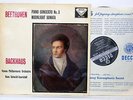 WILHELM BACKHAUS : BEETHOVEN PIANO CONCERTO No.3 ED1           SXL 2190