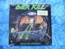 still SEALED  OVERKILL - UNDER THE INFLUENCE LP w SONG STICKER original slayer