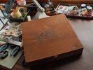 NEW WINE RED Agalloch Wooden Box Set Vinyl Ashes Against the Grain Mantle