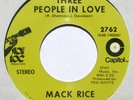 hear: MACK RICE soul funk 45 Three People in Love on Capitol