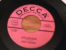 ROCKABILLY BOPPER 45 Promo   RUDY HANSEN  