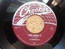 *DOO WOP* Checker  Flamingos  A Kiss From Your Lips b/w Get With It 1956  HEAR 