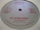 Hear Rare Original Modern Soul Disco 12'' Victoria Barnes on AIM -Save It For me