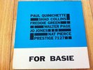 Paul Quinchette LP For Basie Freddie Green Philly Jo Jones Prestige 1st NM