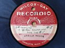 Erica Morini 78 RPM Wilcox Gay Private Live Recordings/ Beethoven Violin Concert