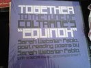 SARAH WEBSTER FABIO LP TOGETHER TO THE TUNE OF JOHN COLTRANE'S EQUINOX FOLKWAYS