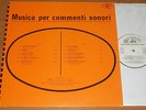 GAZZANI SCHIAFFINI Musica Commenti Sonori LP Costanza 1973 PROMO italian Library