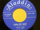 Calvin Boze Aladdin R&B 45rpm 1950