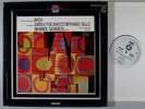 PHILIPS/US PHC 3-010 GENDRON: BACH CELLO SUITES - 3 LP BOX SET