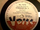 V-Disc 737 - Golschmann cond. Shostakovitch Sym #5: 4th movement