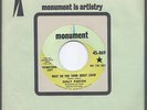 DOLLY PARTON   WHAT DO YOU THINK ABOUT LOVIN'    MONUMENT # 869 NM PROMO 45