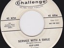 Popcorn / Doo Wop Group Rocker 45 - KUF LINX - Service With A Smile / Eyeballin'