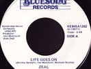 45 Boogie / Modern Soul - Zeal-Life Goes On - Bluesong **GRAIL** RARE listen 