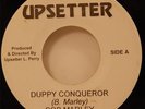 Bob Marley Duppy Conqueror / Upsetters Zig Zag 45 vg++ Reggae Upsetter Lee Perry