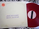 JIMI HENDRIX - MAUI HAWAII - LP ORIG  TMOQ RED VINYL - EXCELLENT 