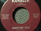 Curley Money ROCKABILLY 45 Hurricane Baby on Rambler Label HEAR #BB119
