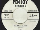 GREAT & RARE DOO WOP 1ST PRESS DJ 45 