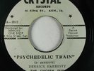 Reggae 45 DERRICK HARRIOTT Psychedelic Train on Crystal VG++