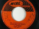 Reggae 45 PRINCE BUSTER Ten Commandments From Man To Woman / Ryging on Wirl