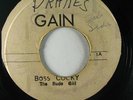 Reggae 45 RUDE GIRL / TOMMY MCCOOK Boss Cocky / Tommy's Dream on Gain