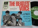 Very rare The Beatles EP Voice Green Odeon label in nice condition
