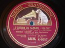 MAREK WEBER ORCH. - Die Drei von der Tankstelle - 78 rpm / tours Euro Jazz