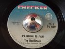 The Meditations -It's Wrong To Fight- 1 sided Northern Soul 45 on Chess - HEAR