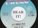 R&B 45 Jackie & Tut (Chess PROMO 2008) 10-2 Double Plus/Hawaiian Punch VG+