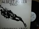 Rare Albert Ayler Trio LP- Spiritual Unity- 1965 Jazz mono VG+(+)