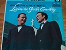 The Wilburn Brothers-Livin' In God's Country Decca stereo LP Mint country gospel