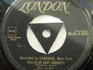 Bill Hayes - Ballad of Davy Crockett.  London Gold Tri HL 8220 - Ex