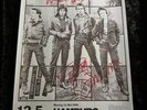 THE CLASH  Autographed Vintage Tour Flyer