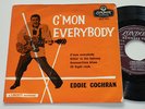 Very rare Eddie Cochran EP C'mon Everybody UK RE-U 1214 in nice condition