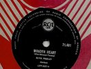 ELVIS PRESLEY   1961  SOUTH AFRICA  78   WOODEN HEART