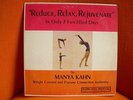 VINYL 33T BIZARE STRANGE GYM SPORT – MANYA KAHN : REDUCE RELAX REJUVENATE