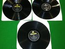 3 THE BEATLES vinyl LPs WITH THE BEATLES/RUBBER SOUL/REVOLVER - records only