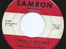 Ognir and the Nite People GARAGE 45 I found A New Love SAMRON 102  Listen