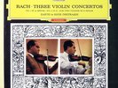 DAVID & IGOR OISTRAKH / Bach Three Violin Concertos/ DGG Red Stereo SLPM 138 820