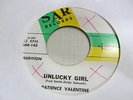PATIENCE VALENTINE Unlucky Girl 45 SAR promo northern soul VG+