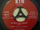 R&B/Rockabilly/Rock & Roll 45 Bobby Mizzell Beverly Hills Boogie KIM 312 NM 1987