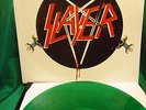 SLAYER REIGN IN BLOOD DEMOS LP.GREEN Wax 100 MADE  IRON MAIDEN king diamond