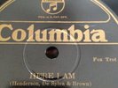 LEO REISMAN & ORCH 78rpm Here I Am Birth Of The Blues COLUMBIA 701-D